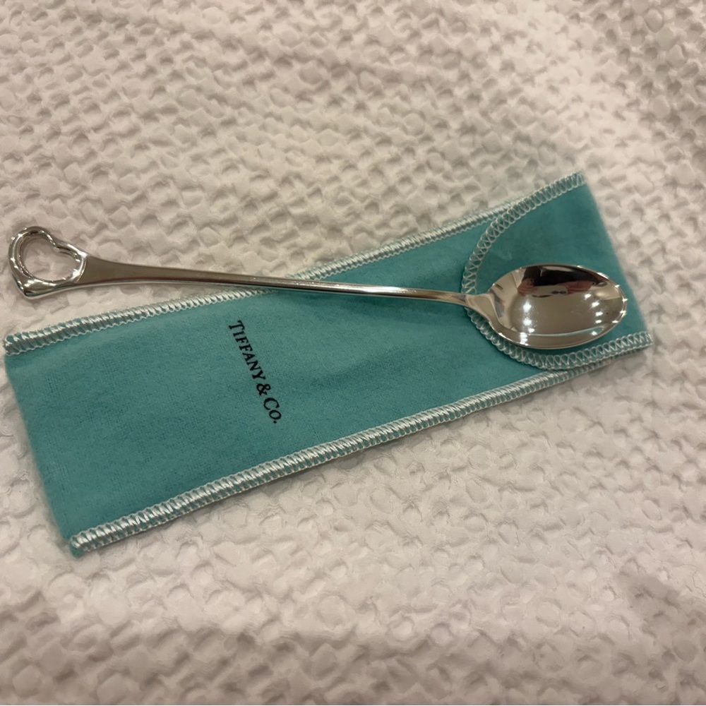 Tiffany & Co. Elsa Peretti Open Heart Feeding Spoon